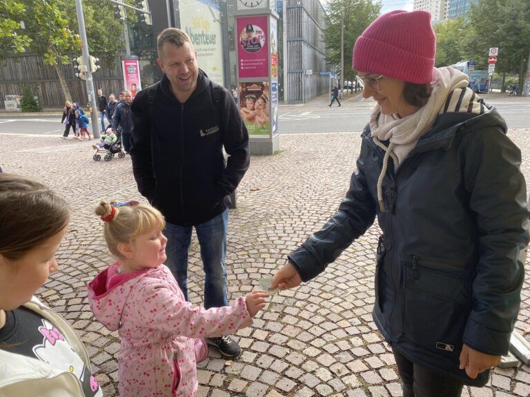 Spontane Spenderin zum Zoofest 2024